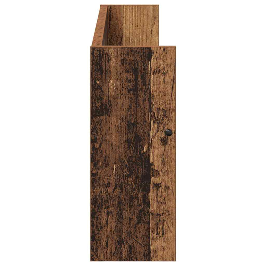Tijdschrift Rek Met Plank Oudhout Bewerkt Hout 1 80 x 12 x 30 cm Oud hout