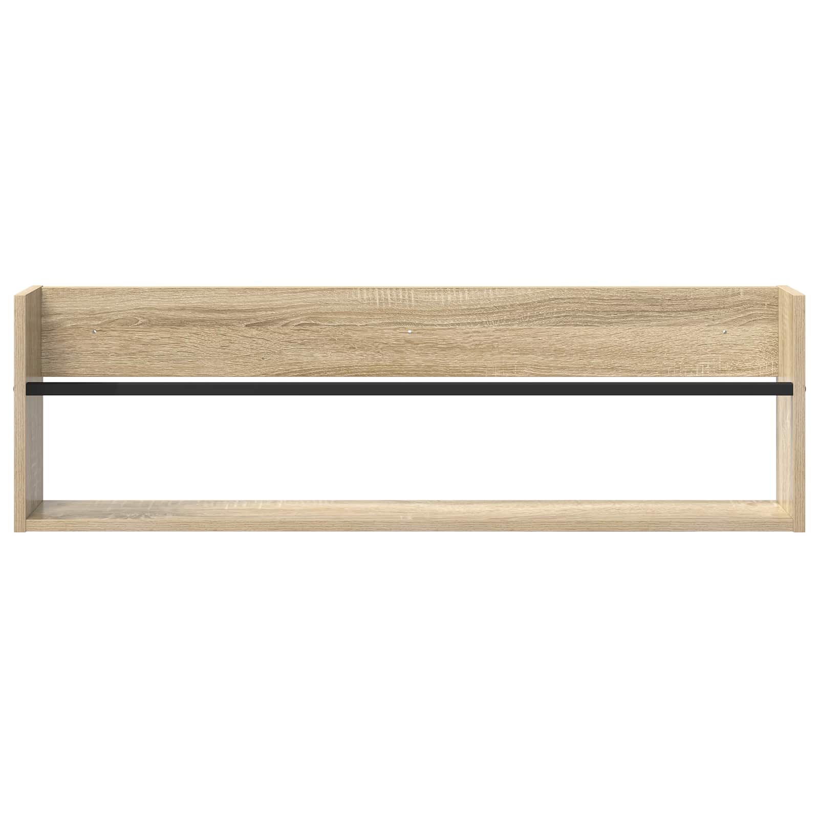 Tijdschrift Rek Bewerkt Hout 1 100 x 12 x 30 cm Sonoma eiken