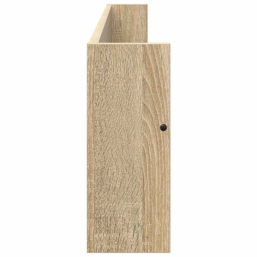Tijdschrift Rek Bewerkt Hout 1 100 x 12 x 30 cm Sonoma eiken