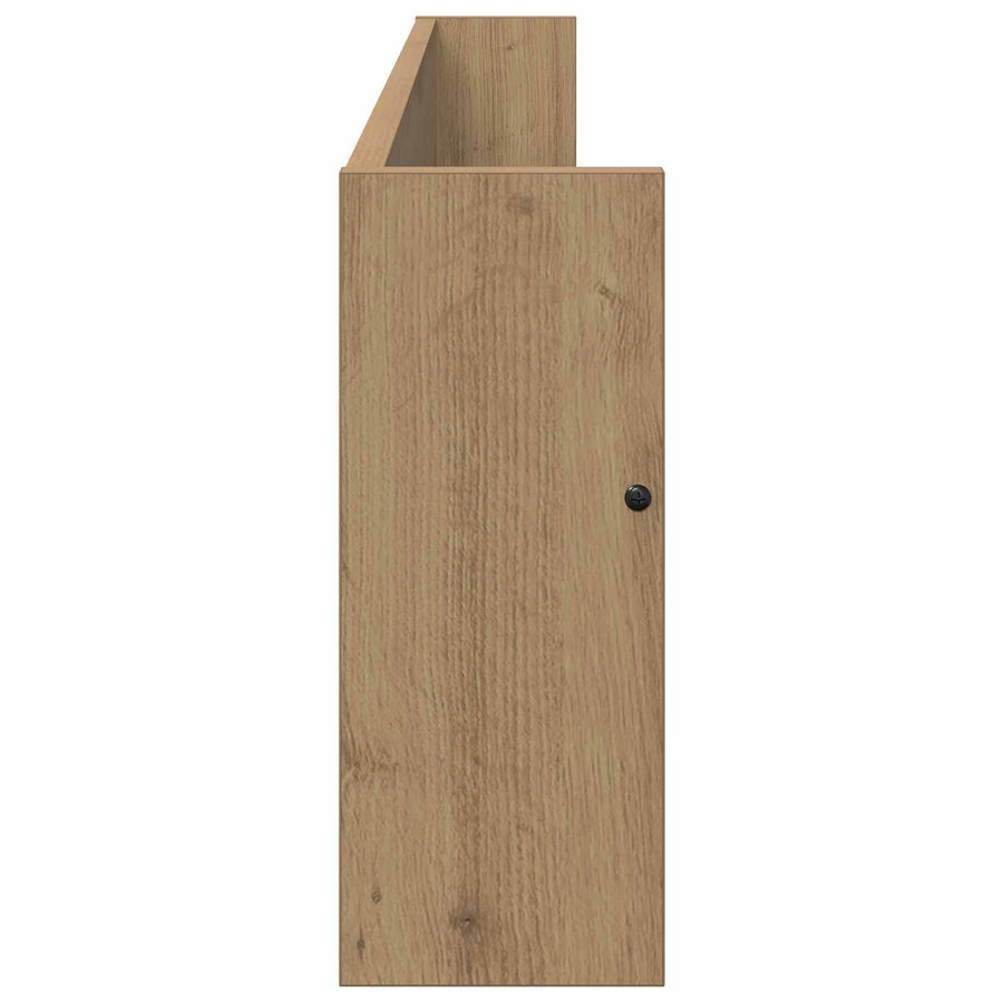 Tijdschrift Rek Met Plank 2 Pcs Artisan Eiken 100 x 12 x 30 cm artisanaal eikenkleurig