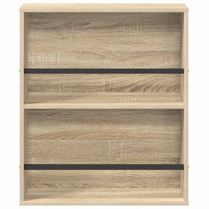 Tijdschrift Rek Bewerkt Hout 1 60 x 12 x 70 cm Sonoma eiken