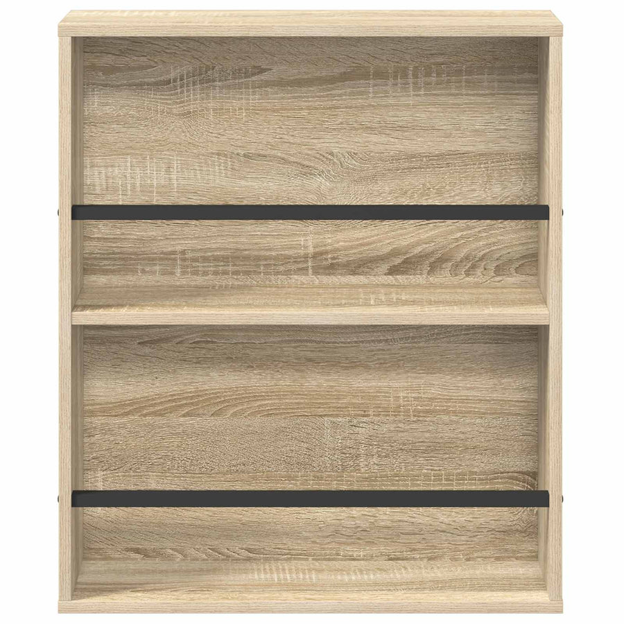 Tijdschrift Rek Bewerkt Hout 1 60 x 12 x 70 cm Sonoma eiken