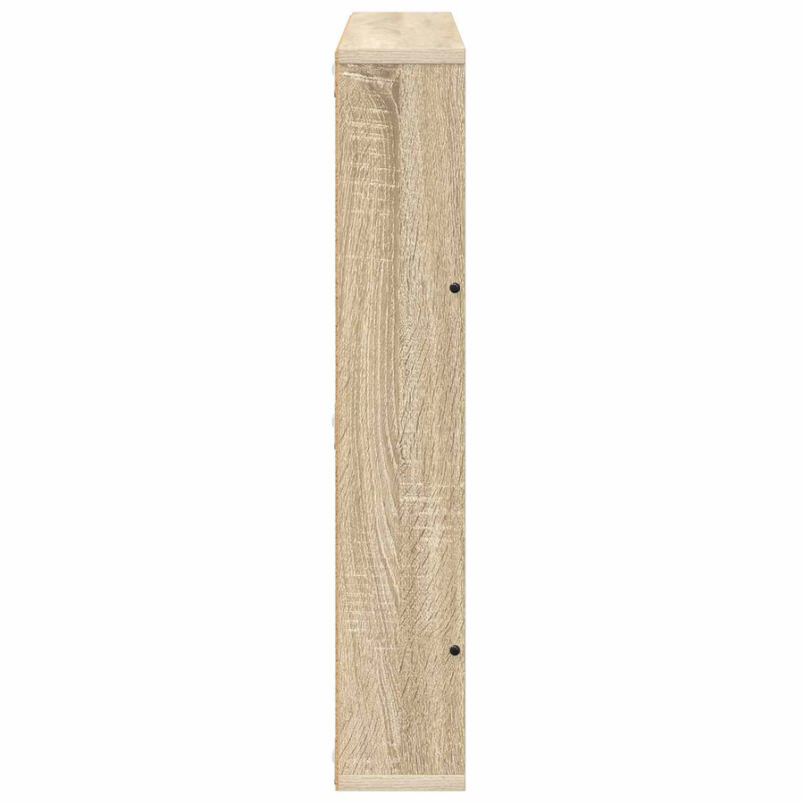 Tijdschrift Rek Bewerkt Hout 1 60 x 12 x 70 cm Sonoma eiken