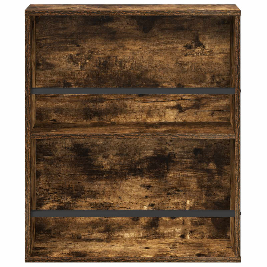 Tijdschrift Rek Bewerkt Hout 1 60 x 12 x 70 cm Gerookt eiken