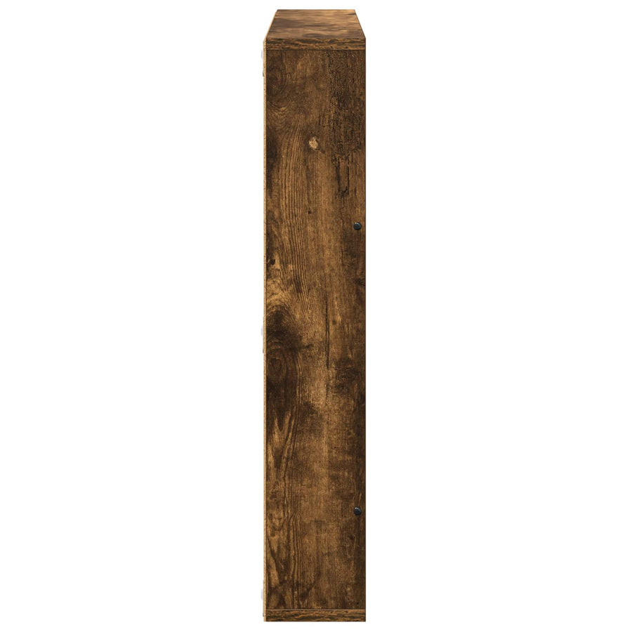 Tijdschrift Rek Bewerkt Hout 1 60 x 12 x 70 cm Gerookt eiken