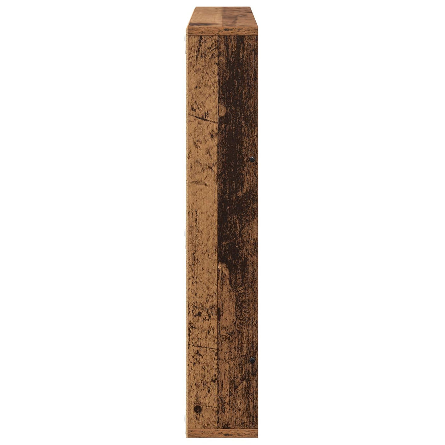 Tijdschrift Rek 2 Pcs Oudhout Bewerkt Hout 60 x 12 x 70 cm Oud hout