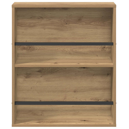 Tijdschrift Rek Artisan Eiken Bewerkt Hout 1 60 x 12 x 70 cm artisanaal eikenkleurig