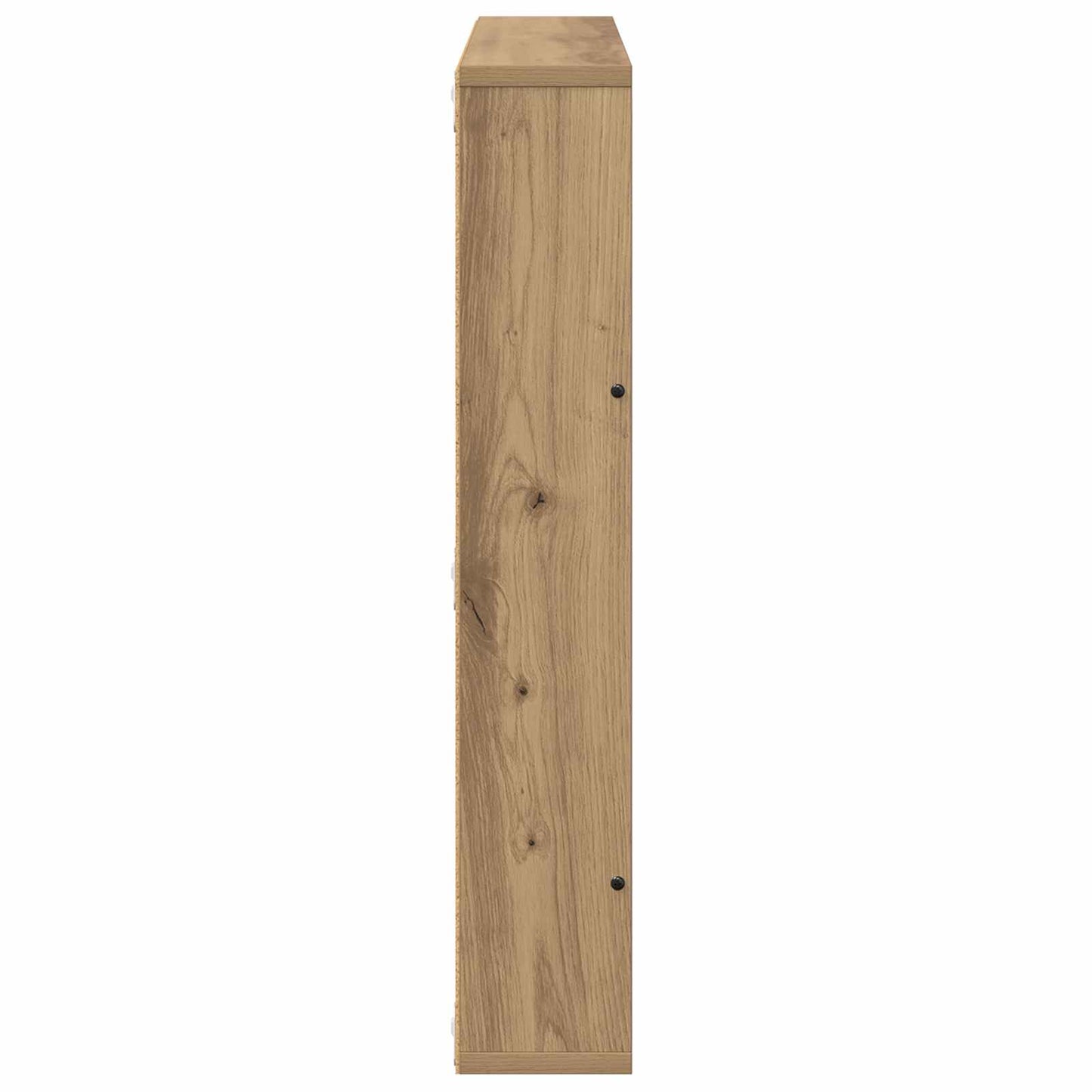 Tijdschrift Rek Artisan Eiken Bewerkt Hout 1 60 x 12 x 70 cm artisanaal eikenkleurig