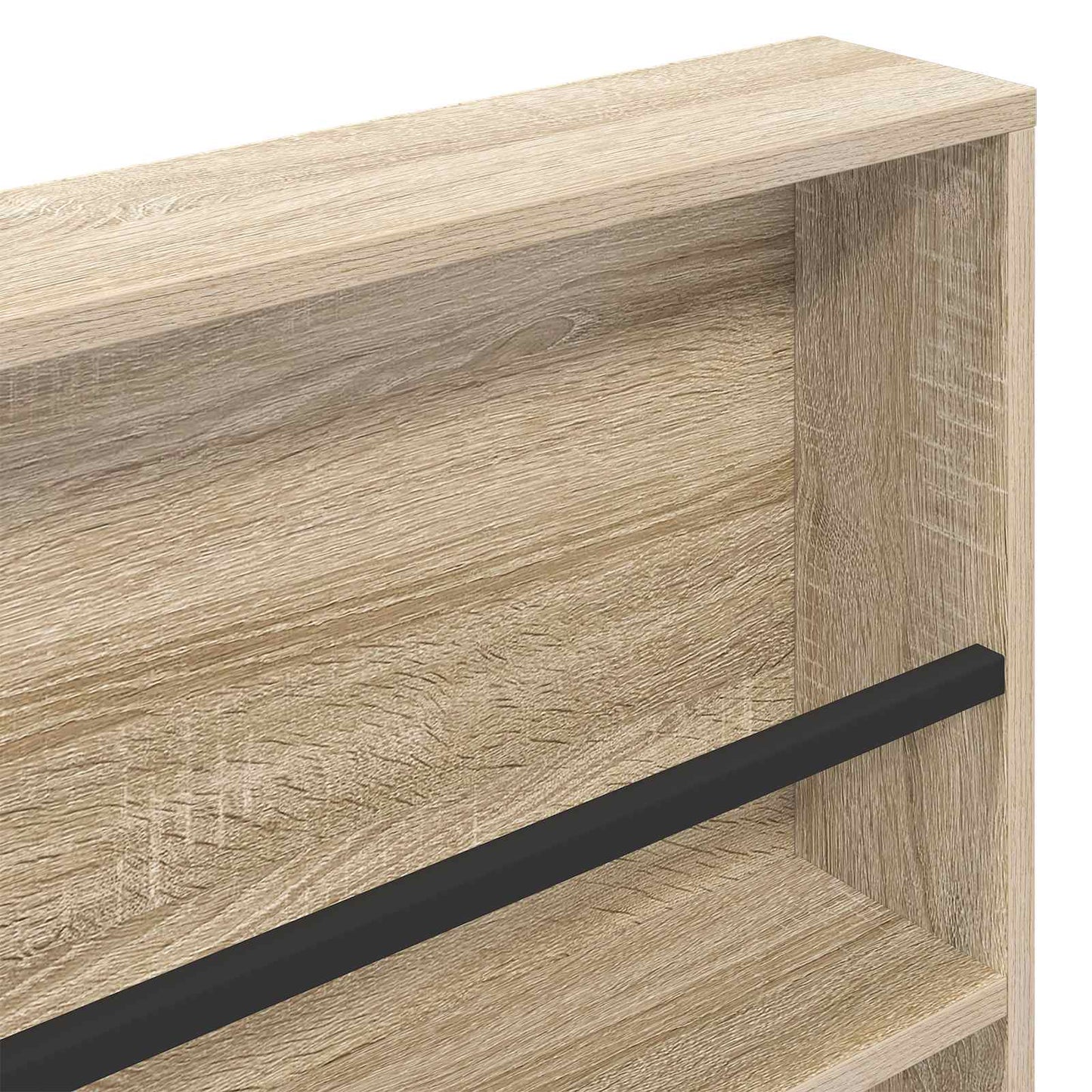 Tijdschrift Rek Bewerkt Hout 1 80 x 12 x 70 cm Sonoma eiken
