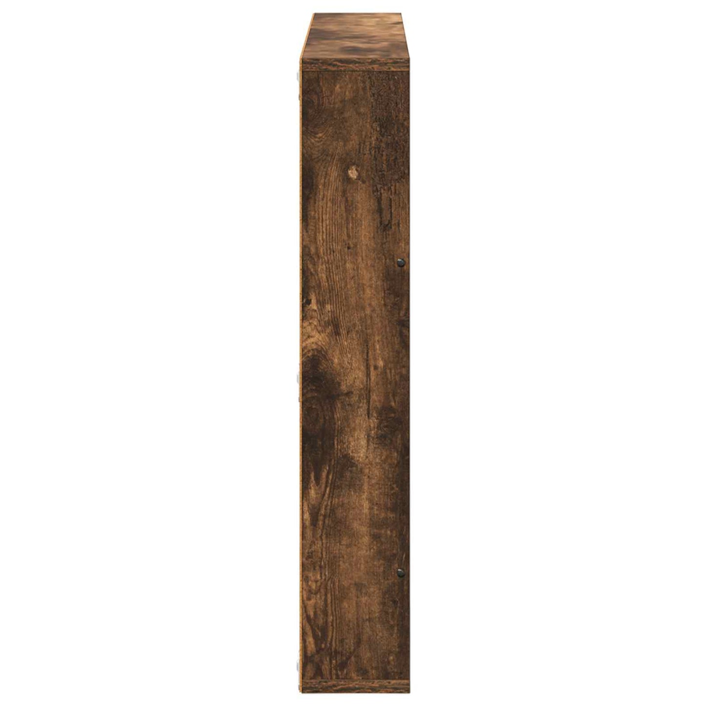 Tijdschrift Rek Bewerkt Hout 1 80 x 12 x 70 cm Gerookt eiken