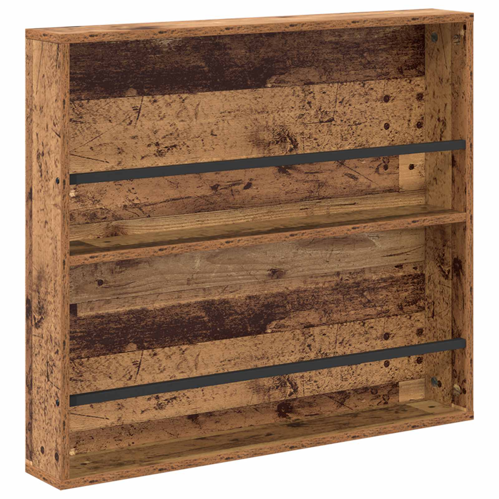 Tijdschrift Rek Met Plank Oudhout Bewerkt Hout 1 80 x 12 x 70 cm Oud hout