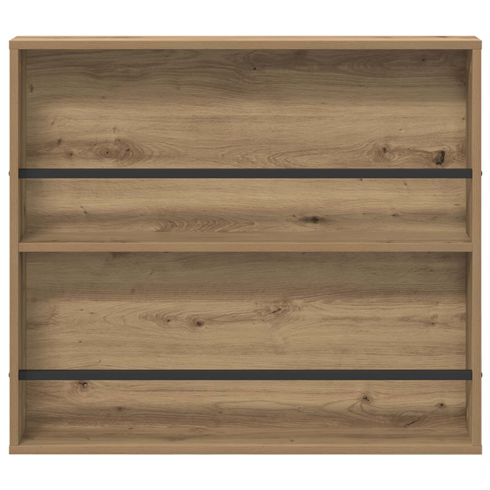Tijdschrift Rek Artisan Eiken Bewerkt Hout 1 80 x 12 x 70 cm artisanaal eikenkleurig