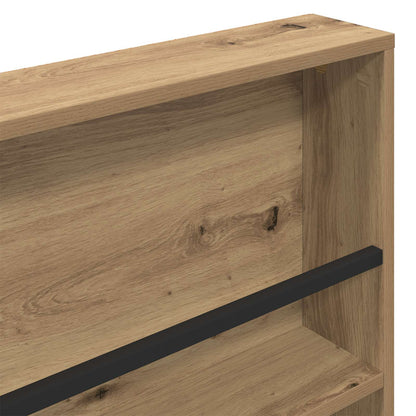 Tijdschrift Rek Met Plank 2 Pcs Artisan Eiken 80 x 12 x 70 cm artisanaal eikenkleurig