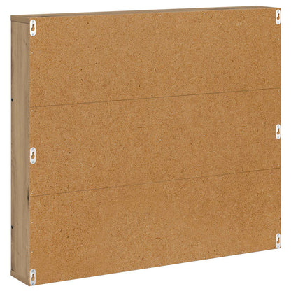 Tijdschrift Rek Met Plank 2 Pcs Artisan Eiken 80 x 12 x 70 cm artisanaal eikenkleurig