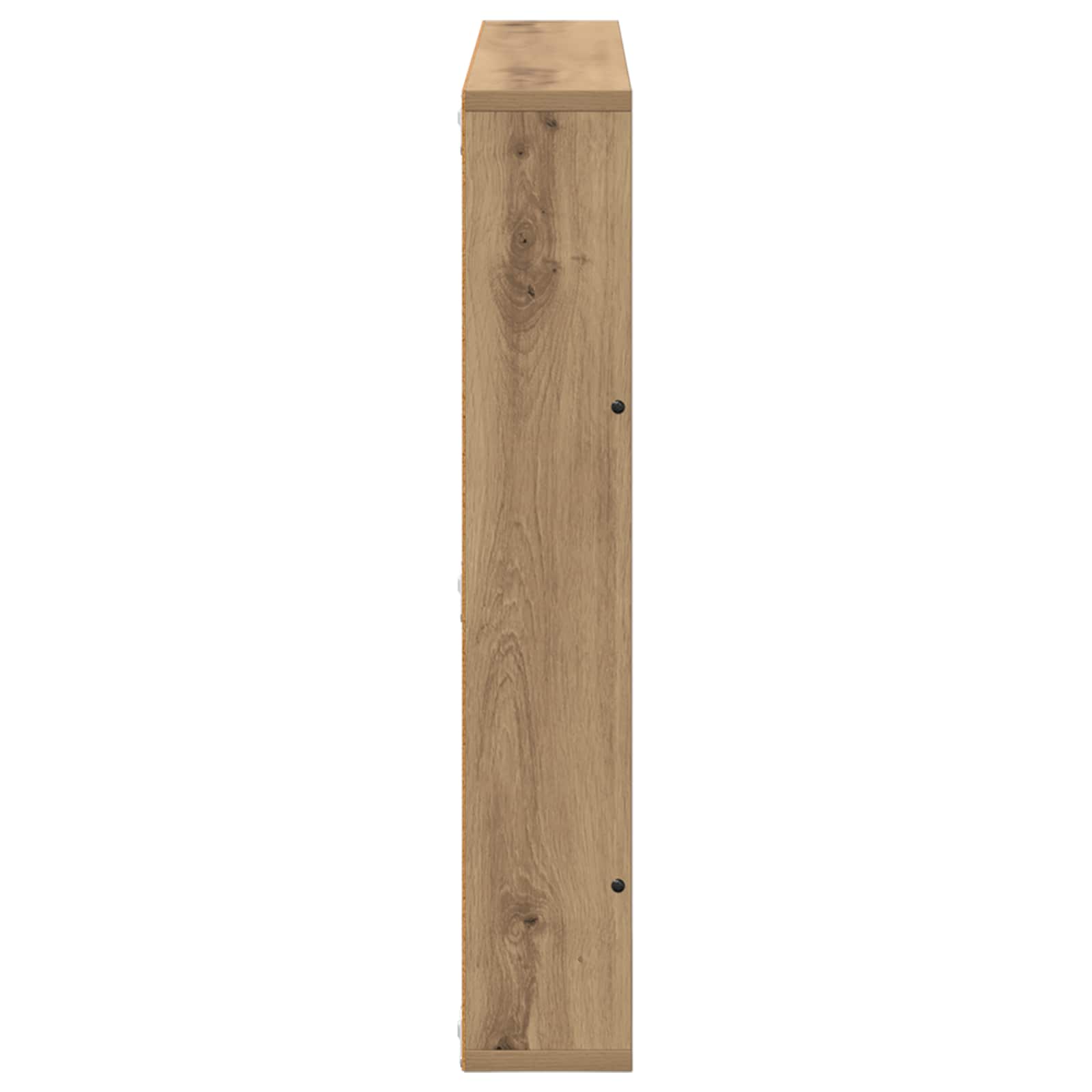Tijdschrift Rek Met Plank 2 Pcs Artisan Eiken 80 x 12 x 70 cm artisanaal eikenkleurig