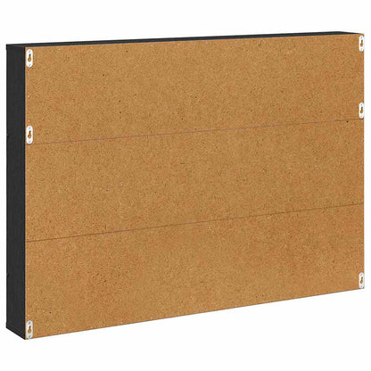 Tijdschrift Rek Bewerkt Hout 1 100 x 12 x 70 cm Zwart eiken