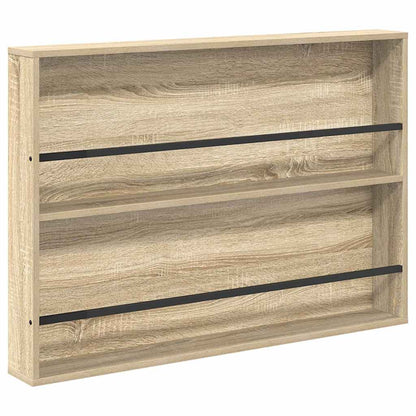 Tijdschrift Rek Bewerkt Hout 1 100 x 12 x 70 cm Sonoma eiken