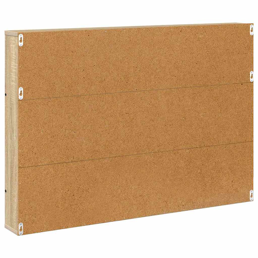 Tijdschrift Rek Bewerkt Hout 1 100 x 12 x 70 cm Sonoma eiken