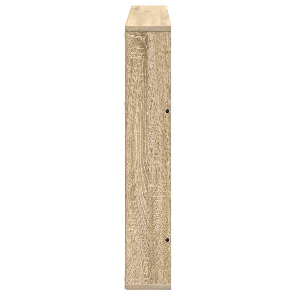 Tijdschrift Rek Bewerkt Hout 1 100 x 12 x 70 cm Sonoma eiken