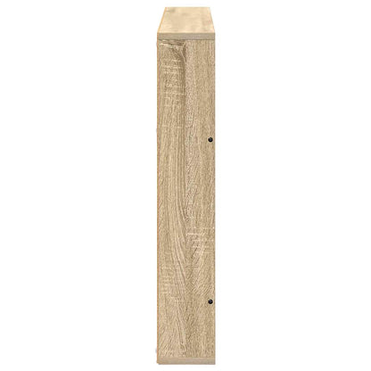 Tijdschrift Rek Met Plank 2 Pcs 100 x 12 x 70 cm Sonoma eiken