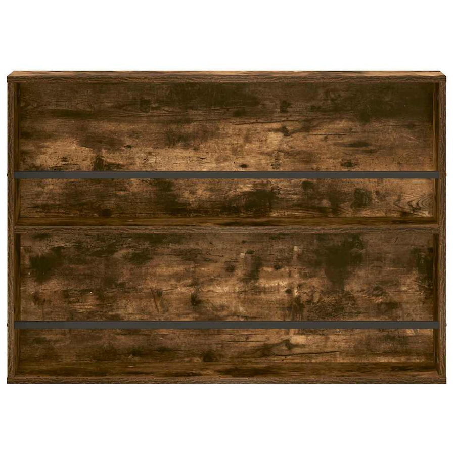 Tijdschrift Rek Bewerkt Hout 1 100 x 12 x 70 cm Gerookt eiken