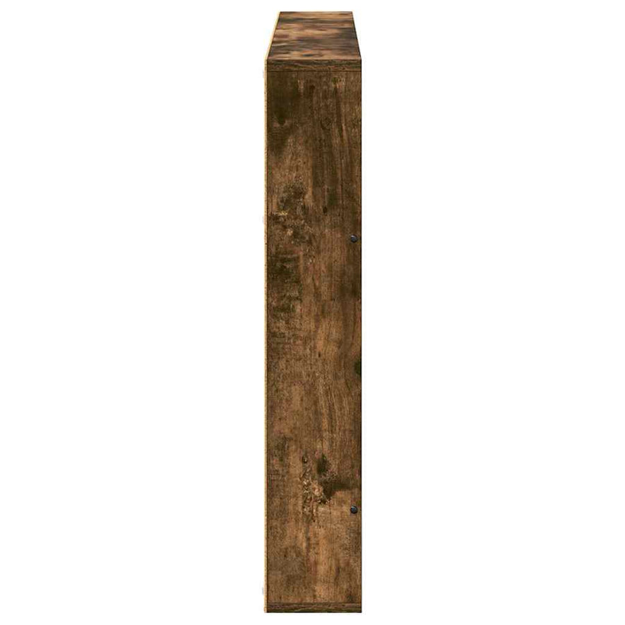 Tijdschrift Rek Bewerkt Hout 1 100 x 12 x 70 cm Gerookt eiken