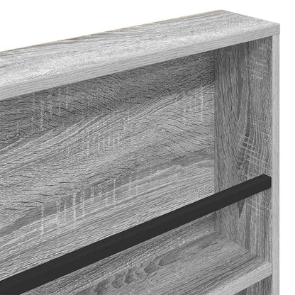 Tijdschrift Rek Bewerkt Hout 1 100 x 12 x 70 cm Grijs sonoma