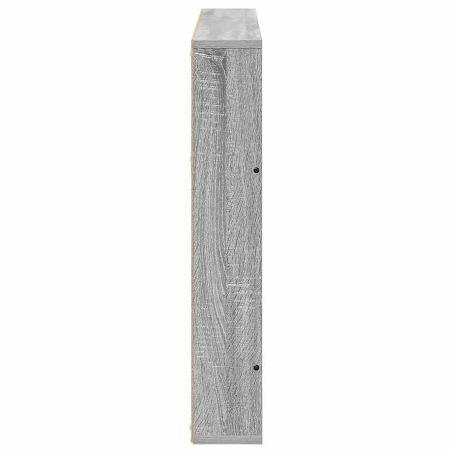 Tijdschrift Rek Bewerkt Hout 1 100 x 12 x 70 cm Grijs sonoma