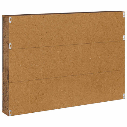 Tijdschrift Rek Met Plank Oudhout Bewerkt Hout 1 100 x 12 x 70 cm Oud hout
