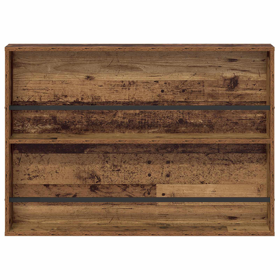 Tijdschrift Rek Met Plank Oudhout Bewerkt Hout 1 100 x 12 x 70 cm Oud hout