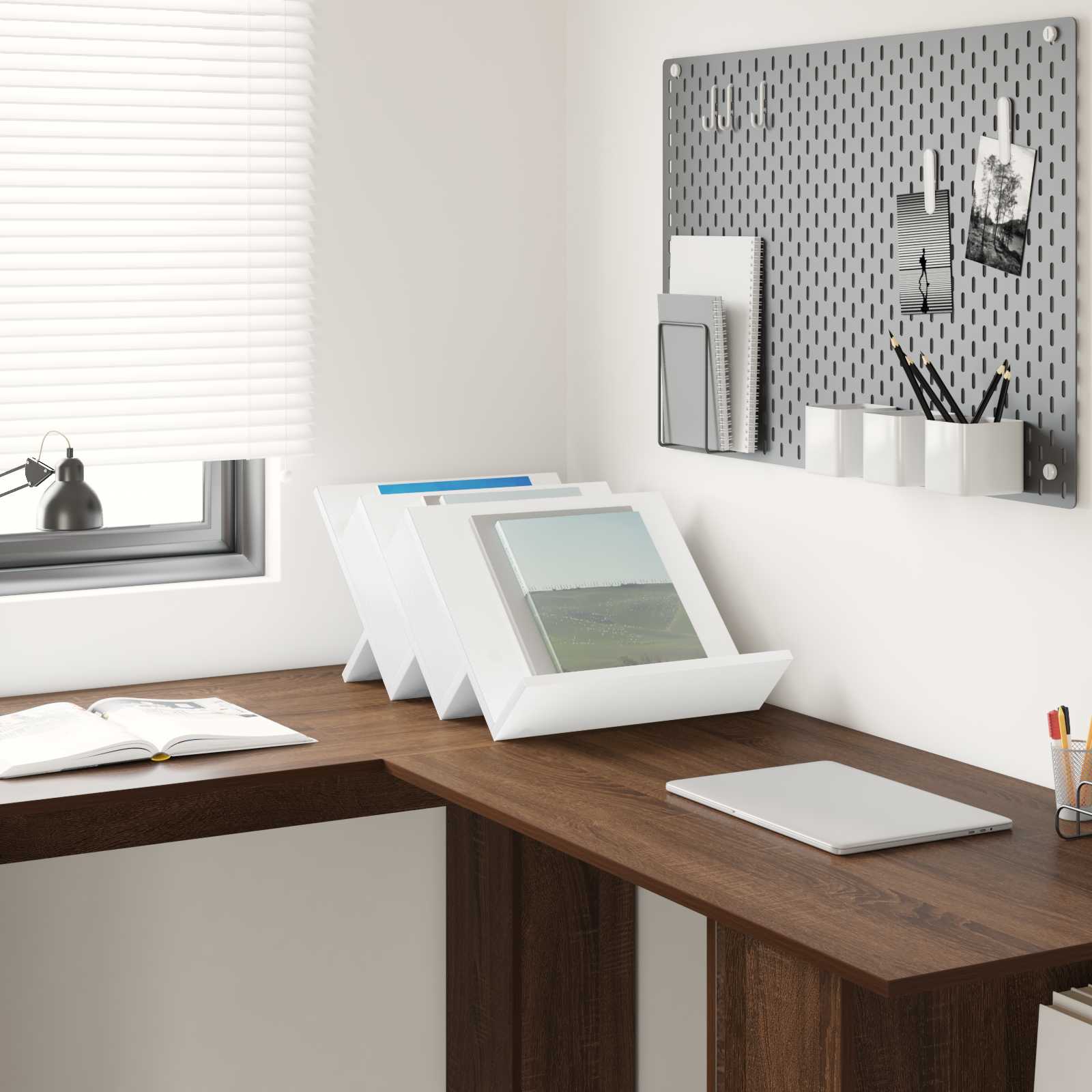 Bijzetkast Met Plank 57,5 X 40 X 42 Cm Bewerkt Hout 40 x 53 x 28,5 cm Wit