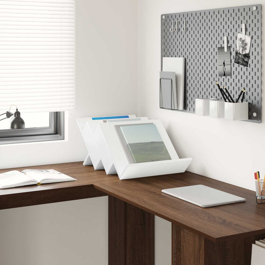 Bijzetkast Met Plank 57,5 X 40 X 42 Cm Bewerkt Hout 40 x 53 x 28,5 cm Wit