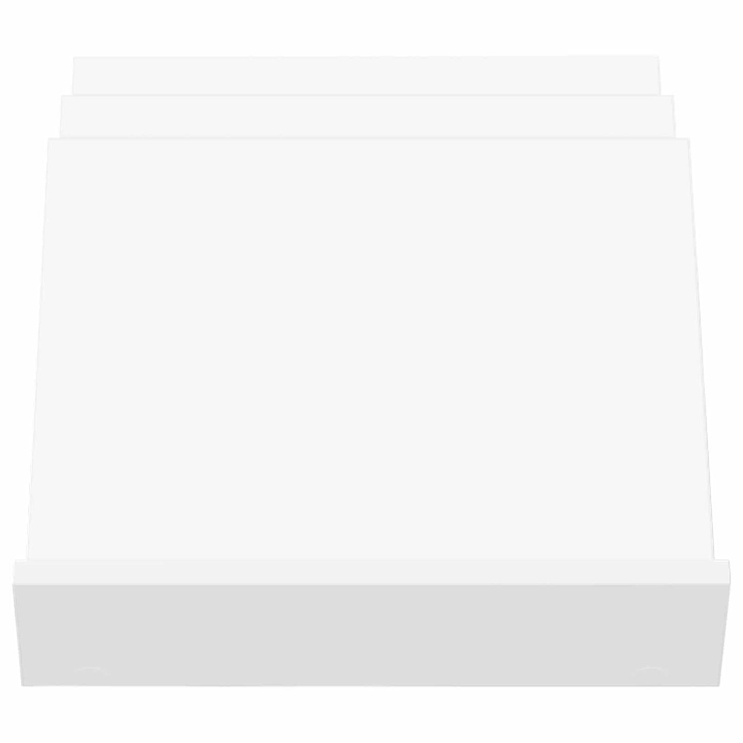 Bijzetkast Met Plank 57,5 X 40 X 42 Cm Bewerkt Hout 40 x 53 x 28,5 cm Wit