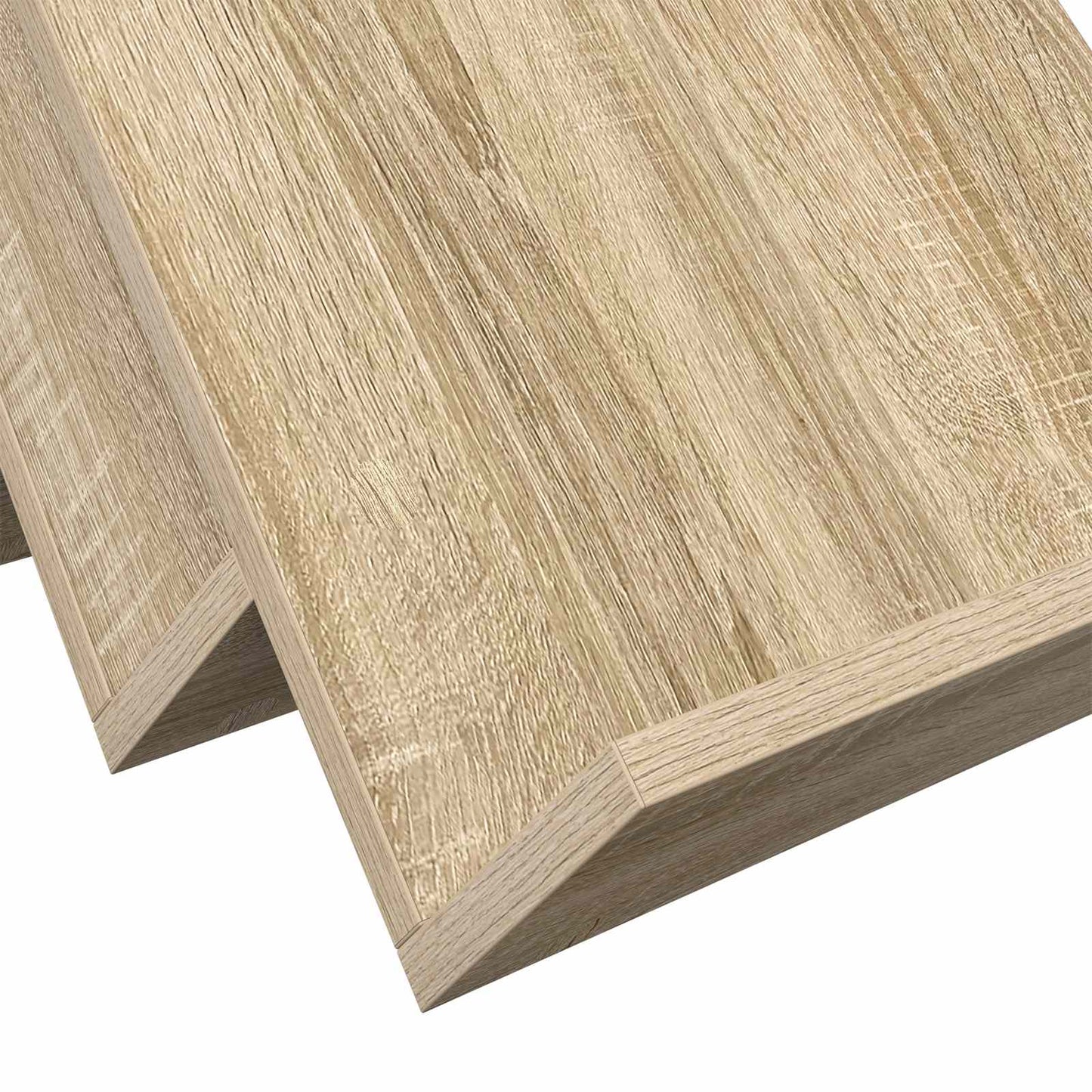 Bijzetkast 57,5 X 40 X 42 Cm Bewerkt Hout 40 x 53 x 28,5 cm Sonoma eiken