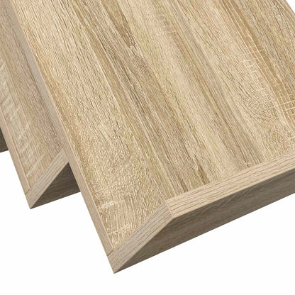 Bijzetkast 57,5 X 40 X 42 Cm Bewerkt Hout 40 x 53 x 28,5 cm Sonoma eiken