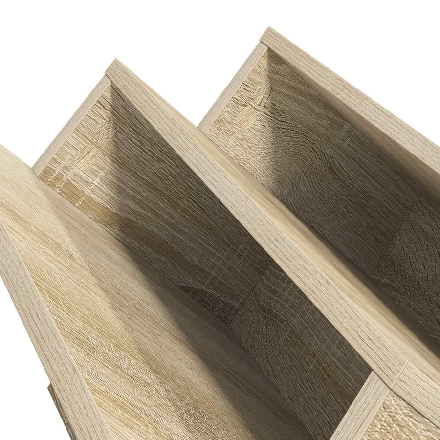 Bijzetkast 57,5 X 40 X 42 Cm Bewerkt Hout 40 x 53 x 28,5 cm Sonoma eiken