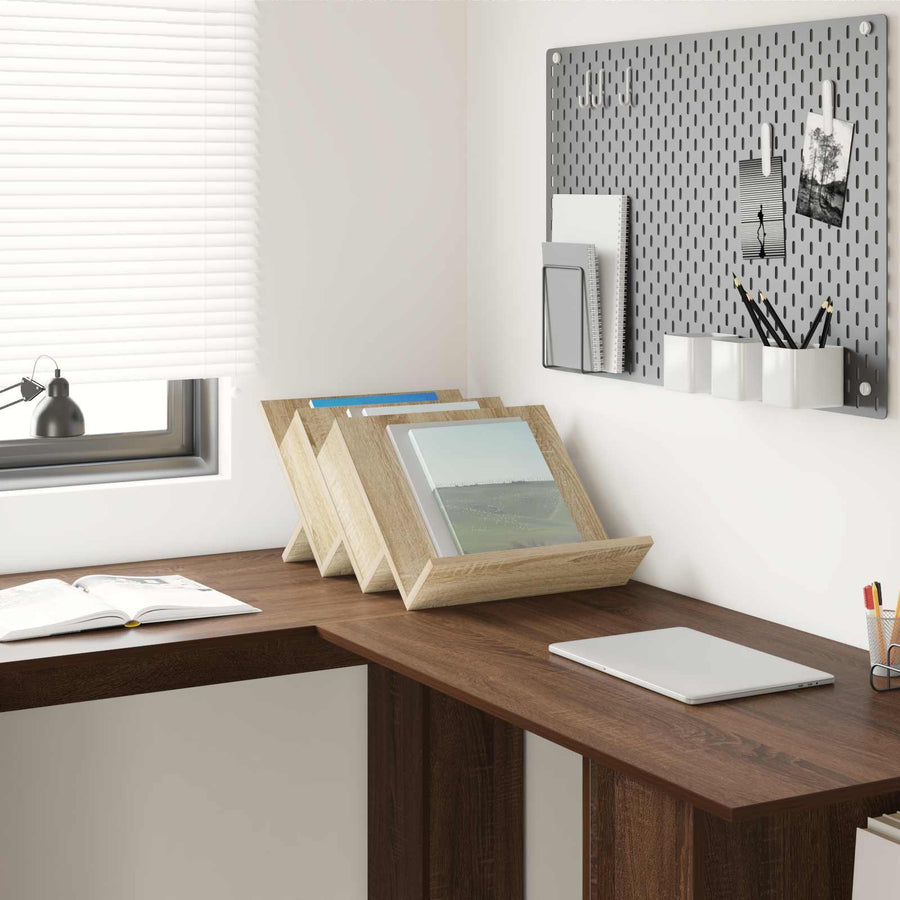 Bijzetkast 57,5 X 40 X 42 Cm Bewerkt Hout 40 x 53 x 28,5 cm Sonoma eiken