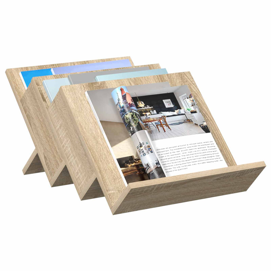 Bijzetkast 57,5 X 40 X 42 Cm Bewerkt Hout 40 x 53 x 28,5 cm Sonoma eiken