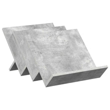 Bijzetkast Met Plank Beton Grijs 57,5 X 40 X 42 Cm Bewerkt Hout 40 x 53 x 28,5 cm Betongrijs