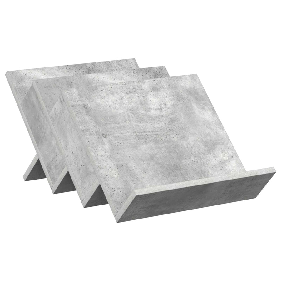 Bijzetkast Met Plank Beton Grijs 57,5 X 40 X 42 Cm Bewerkt Hout 40 x 53 x 28,5 cm Betongrijs