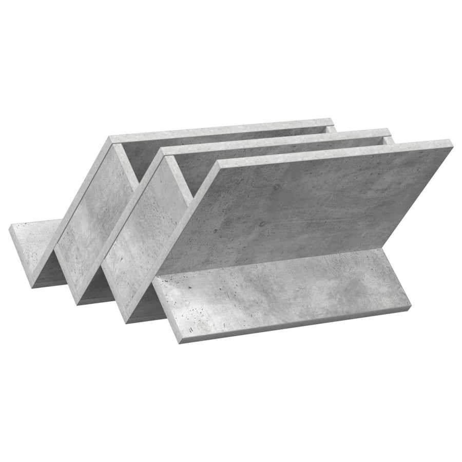 Bijzetkast Met Plank Beton Grijs 57,5 X 40 X 42 Cm Bewerkt Hout 40 x 53 x 28,5 cm Betongrijs