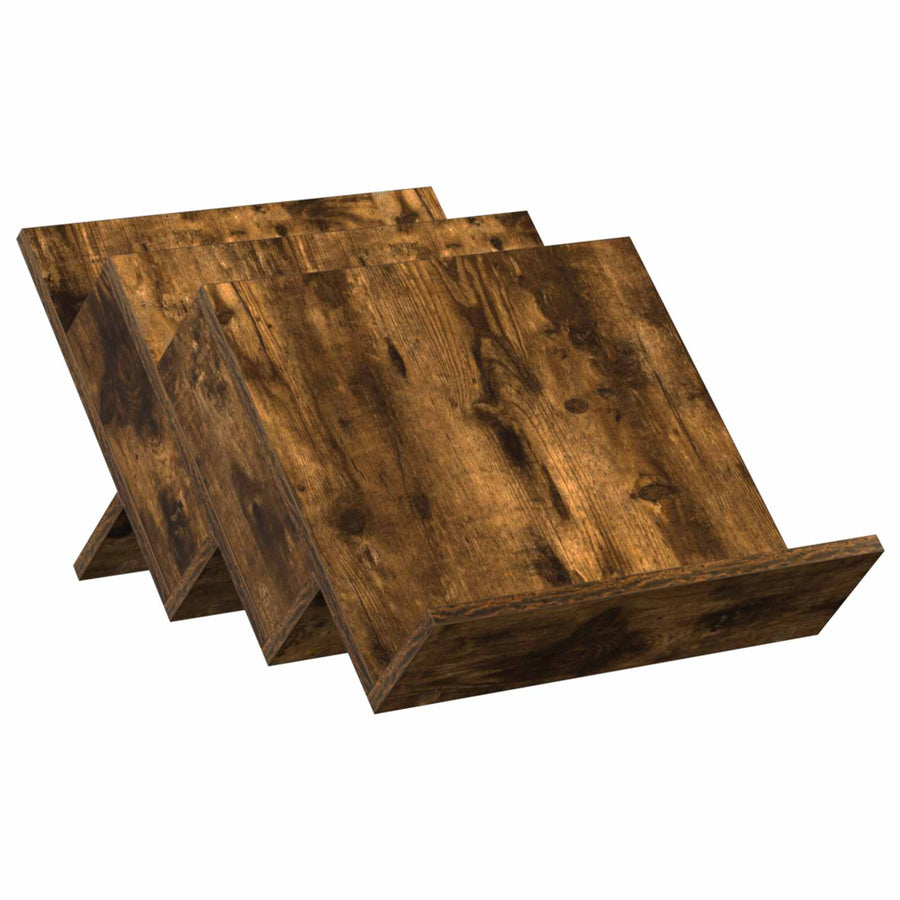 Bijzetkast 57,5 X 40 X 42 Cm Bewerkt Hout 40 x 53 x 28,5 cm Gerookt eiken