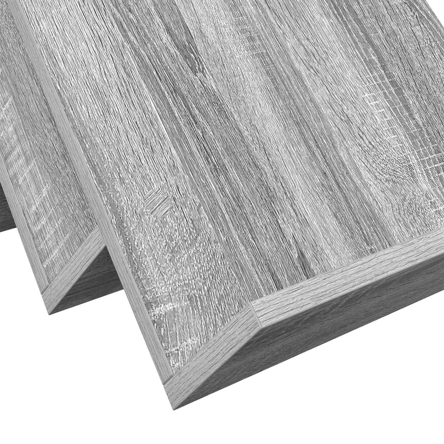 Bijzetkast 57,5 X 40 X 42 Cm Bewerkt Hout 40 x 53 x 28,5 cm Grijs sonoma