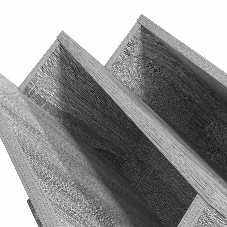 Bijzetkast 57,5 X 40 X 42 Cm Bewerkt Hout 40 x 53 x 28,5 cm Grijs sonoma
