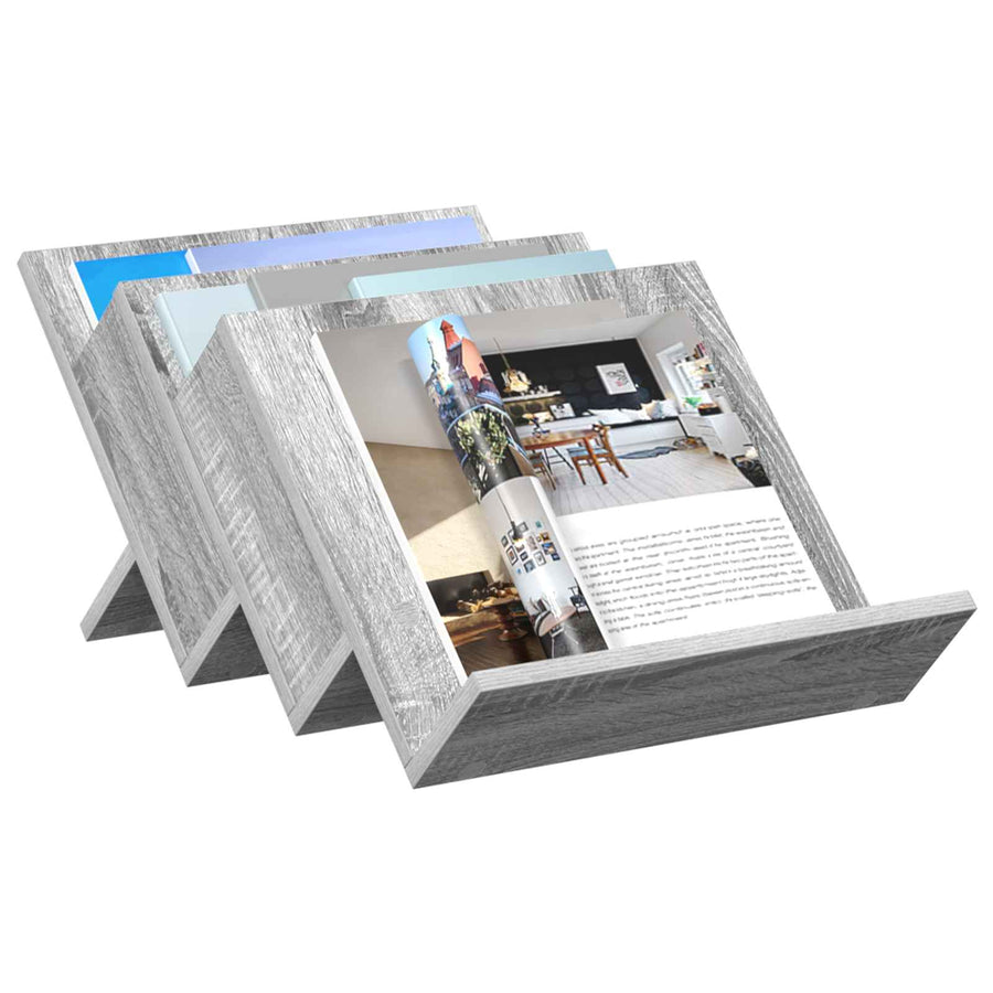 Bijzetkast 57,5 X 40 X 42 Cm Bewerkt Hout 40 x 53 x 28,5 cm Grijs sonoma
