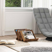 Bijzetkast Met Plank Oudhout 57,5 X 40 X 42 Cm Bewerkt Hout 40 x 53 x 28,5 cm Oud hout