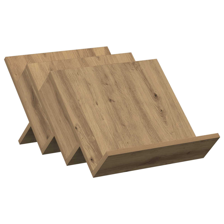 Bijzetkast Artisan Eiken 57,5 X 40 X 42 Cm Bewerkt Hout 40 x 53 x 28,5 cm artisanaal eikenkleurig