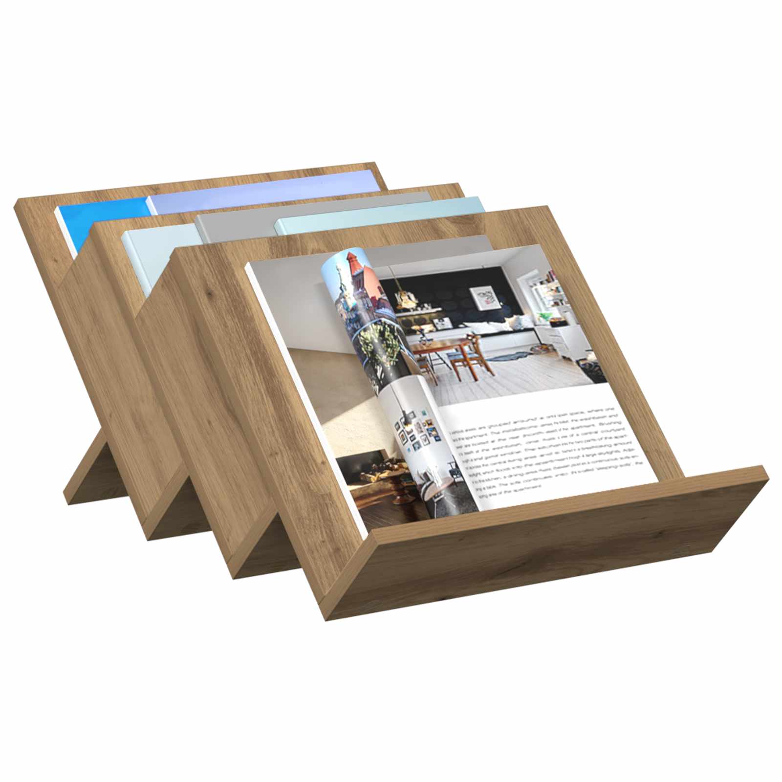 Bijzetkast Artisan Eiken 57,5 X 40 X 42 Cm Bewerkt Hout 40 x 53 x 28,5 cm artisanaal eikenkleurig
