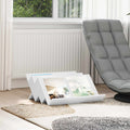 Tijdschrift Rek met plank Wit 65 x 53 x 28,5 cm Bewerkt hout