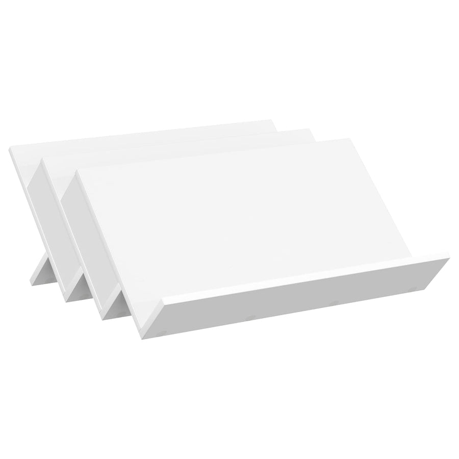 Bijzetkast Met Plank 65 X 57,5 X 42 Cm Bewerkt Hout 65 x 53 x 28,5 cm Wit